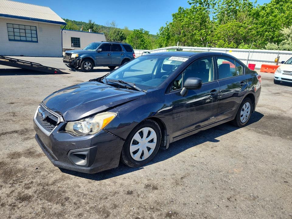 2012 Subaru Impreza VIN JF1GJAA63CH023370 COPART salvage auction — FRONT END, PA - CERTIFICATE OF SALVAGE, sold $425 on 2026-07-20 (photo 1)