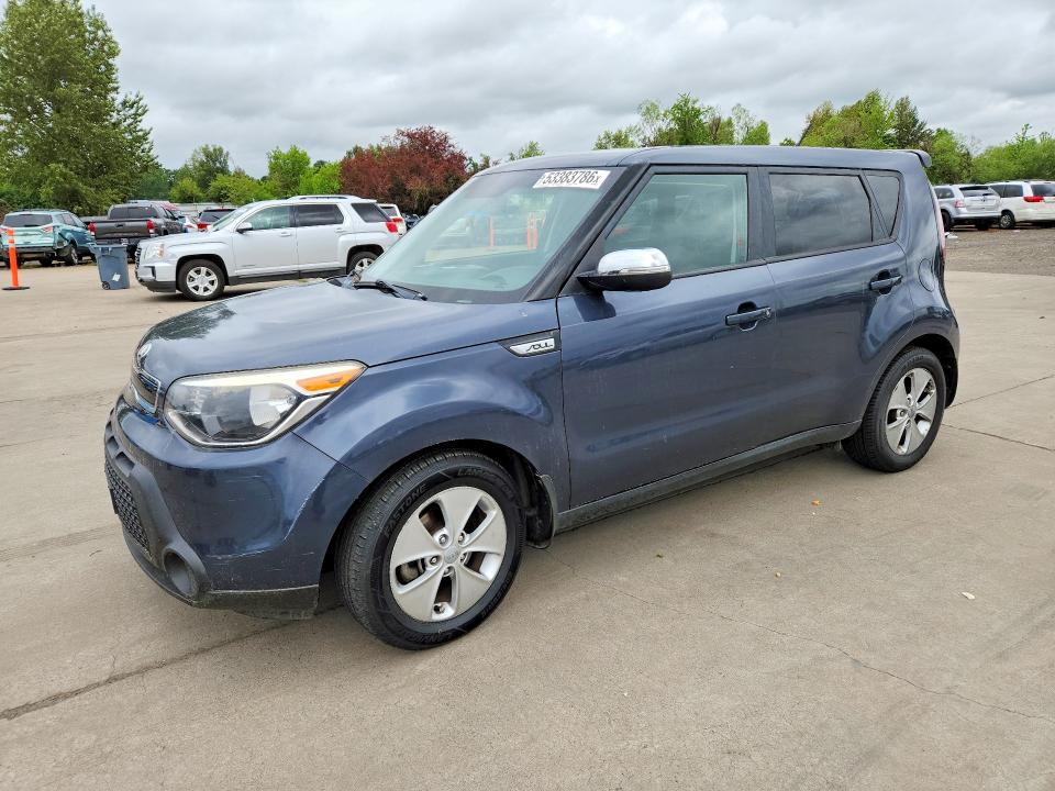 2014 Kia Soul VIN KNDJP3A55E7107412 COPART salvage auction — UNDERCARRIAGE, Or - Salvage Title Certificate, sold $550 on 2026-07-06 (photo 1)