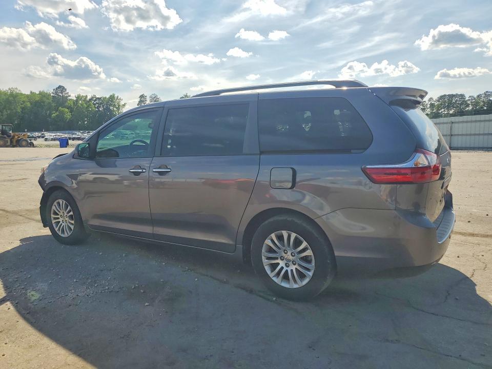 2016 Toyota Sienna VIN 5TDYK3DC1GS700233 COPART salvage auction — FRONT END, Nc - Salvage Certificate Of Title, sold $5,000 on 2026-07-02 (photo 2)