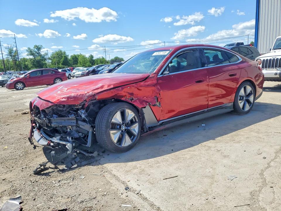 2025 BMW I4 VIN WBY23HD02SFV62036 COPART salvage auction — FRONT END, Ky - Cert Of Title-Salvage, sold $12,400 on 2026-08-19 (photo 1)