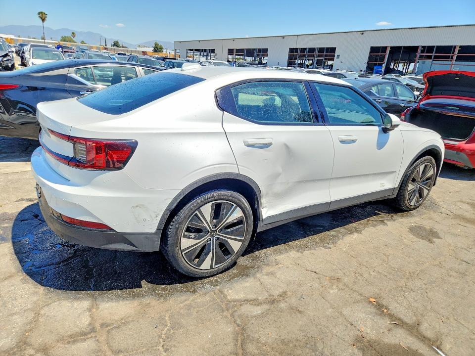 2023 Polestar 2 VIN YSMEG3KA6PL157053 COPART salvage auction — SIDE, CA - CERTIFICATE OF TITLE, sold $14,900 on 2026-07-27 (photo 3)