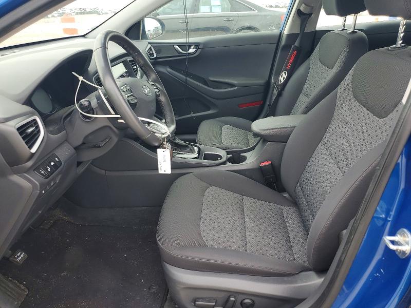 2018 Hyundai Ioniq VIN KMHC75LC8JU074865 COPART salvage auction — REAR END, Tx - Salvage Vehicle Title, sold $80 on 2026-07-23 (photo 7)