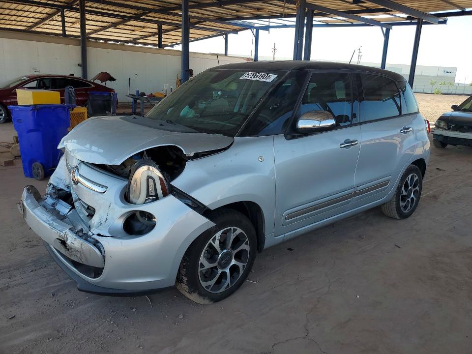 2014 Fiat 500 VIN ZFBCFACH6EZ008497 COPART salvage auction — FRONT END, Az - Cert Of Title - Salvage, sold $425 on 2026-08-13 (photo 1)