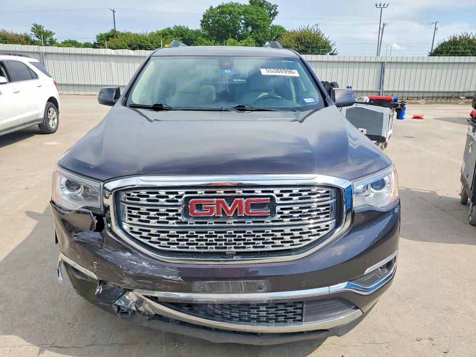 2018 Gmc Acadia VIN 1GKKNPLS3JZ181399 COPART salvage auction — FRONT END, Tx - Salvage Vehicle Title, sold $4,700 on 2026-07-09 (photo 5)