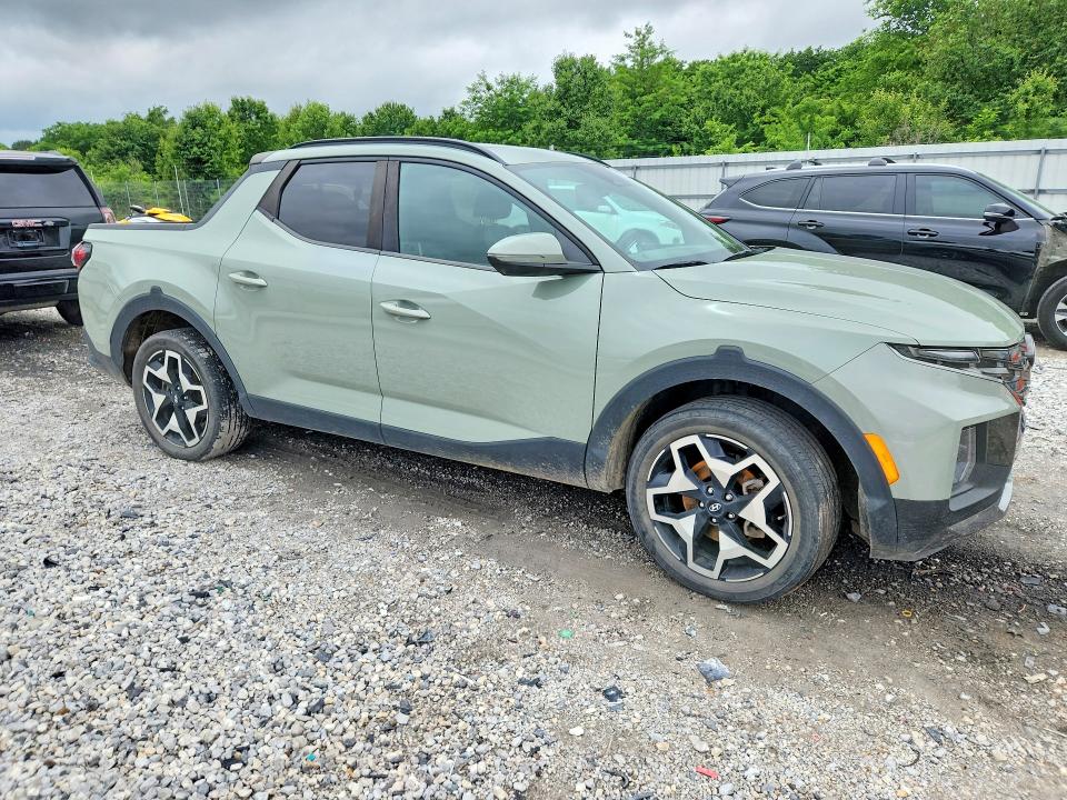 2022 Hyundai Santa cruz VIN 5NTJEDAFXNH005640 COPART salvage auction — REAR END, Ar - Cert Of Title-Salvage, sold $30 on 2026-07-29 (photo 4)