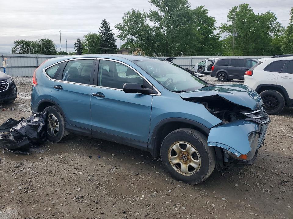 2014 Honda VIN 2HKRM4H33EH633085 COPART salvage auction — FRONT END, Oh - Cert Of Title-Salvage, sold $1,350 on 2026-07-02 (photo 4)