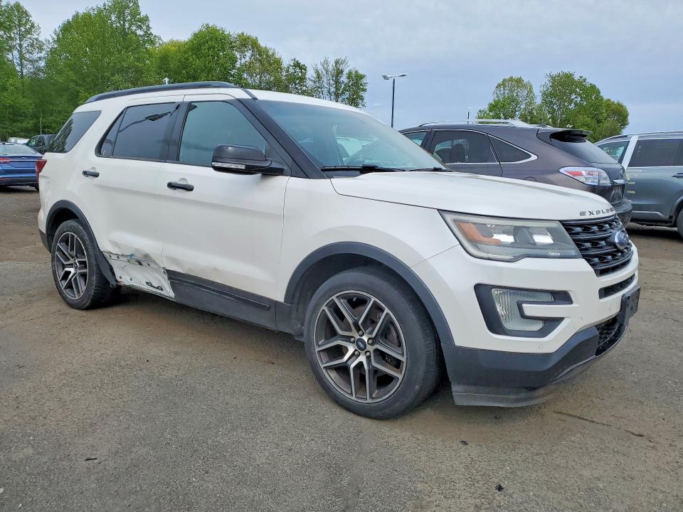 2016 Ford Explorer sport trac VIN 1FM5K8GT0GGC83656 COPART salvage auction — SIDE, Ny - Certificate Of Title, sold $4,950 on 2026-07-09 (photo 4)
