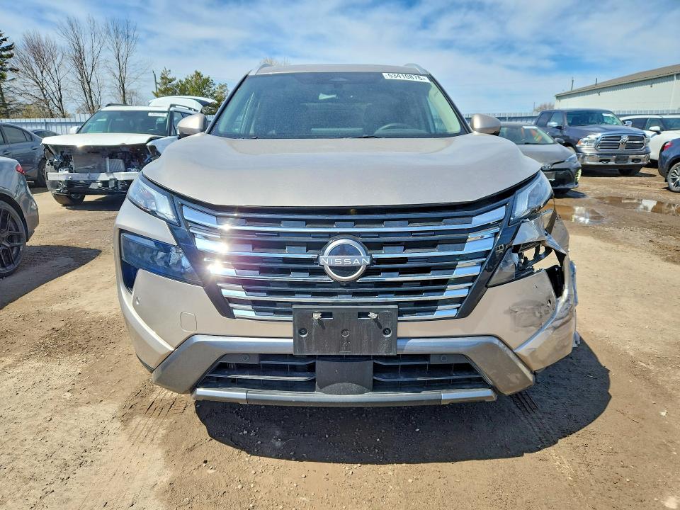 2025 Nissan Rogue VIN JN8BT3CB9SW147565 COPART salvage auction — FRONT END, ON - PERMIT SALVAGE, sold $5,600 on 2026-07-21 (photo 5)