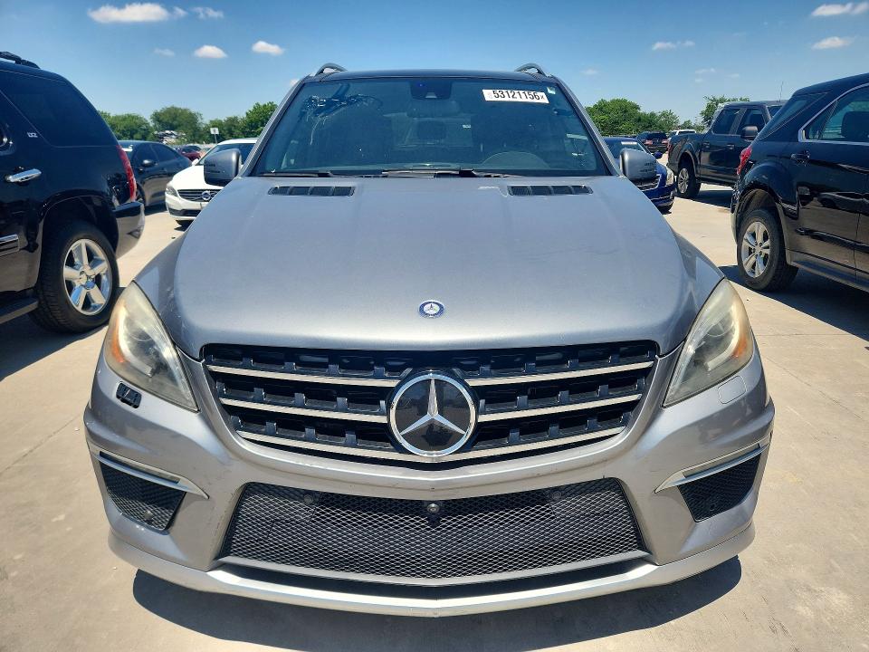 2014 Mercedes-benz Ml-class VIN 4JGDA7EB0EA283479 COPART salvage auction — REAR END, TX - DEALER ONLY CLEAN TITLE (P), sold $4,000 on 2026-07-09 (photo 5)