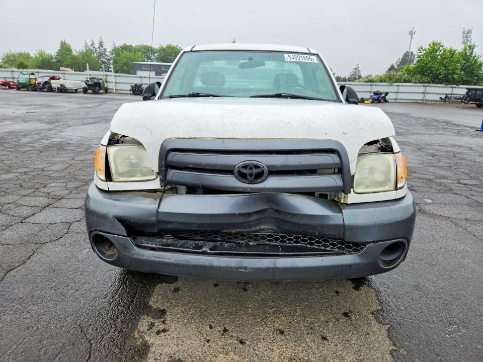 2004 Toyota Tundra VIN 5TBJN32144S440327 COPART salvage auction — FRONT END, Or - Salvage Title Certificate, sold $2,100 on 2026-07-27 (photo 5)