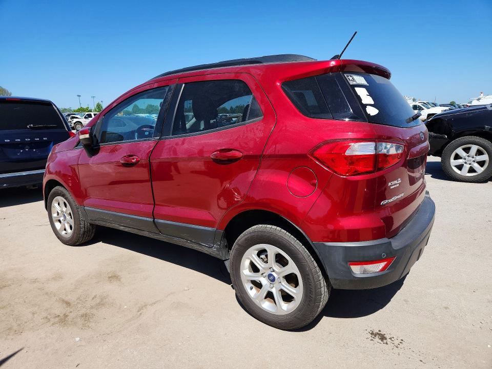 2018 Ford Ecosport VIN MAJ6P1UL8JC216491 COPART salvage auction — HAIL, Mo - Salvage Certificate Of Title, sold $2,200 on 2026-07-10 (photo 2)
