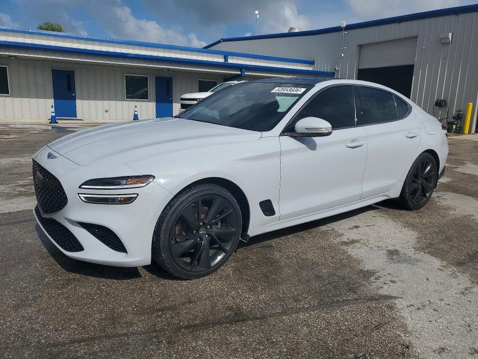 2023 Genesis VIN KMTG34TA1PU105152 COPART salvage auction — MINOR DENT/SCRATCHES, Fl - Cert Of Title Slvg Rebuildable, sold $12,000 on 2026-07-08 (photo 1)