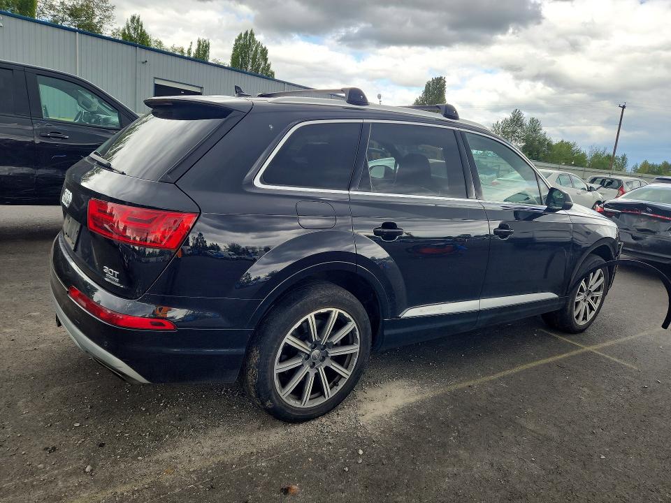 2017 Audi Q7 VIN WA1LAAF74HD027298 COPART salvage auction — FRONT END, Or - Salvage Title Certificate, sold $5,900 on 2026-07-27 (photo 3)