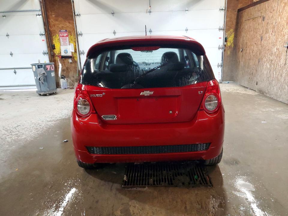 2009 Chevrolet Aveo VIN KL1TG66E29B606844 COPART salvage auction — FRONT END, PA - CERTIFICATE OF SALVAGE, sold $450 on 2026-07-16 (photo 6)