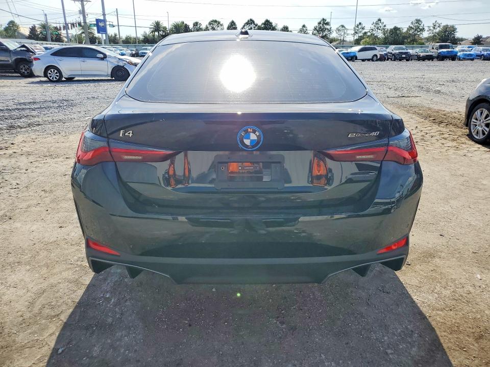 2025 BMW I4 VIN WBY23HD04SFU40858 COPART salvage auction — FRONT END, Fl - Cert Of Ttl-Rebuilt&Slvg Rbld, sold $12,200 on 2026-07-17 (photo 6)