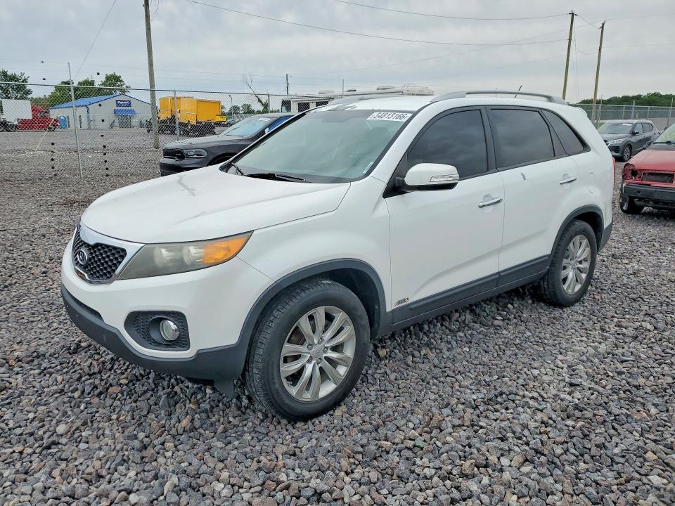 2011 Kia Sorento VIN 5XYKUDA15BG084325 COPART salvage auction — REAR END, In - Cert Of Title-Salvage Title, sold $30 on 2026-07-14 (photo 1)