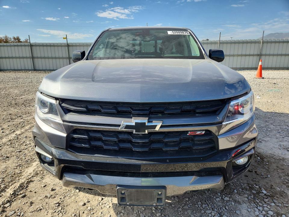 2021 Chevrolet Colorado VIN 1GCPTDE14M1231577 COPART salvage auction — SIDE, Ut - Salvage Certificate, sold $10,900 on 2026-07-02 (photo 5)