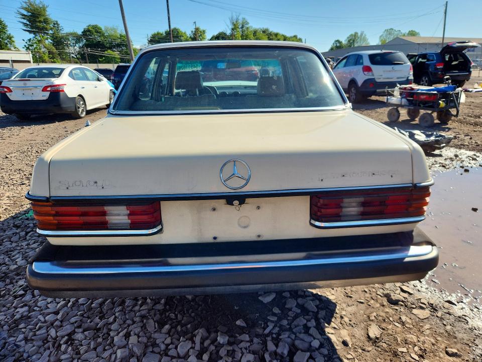 1983 Mercedes-benz VIN WDBAB33A1DB019167 COPART salvage auction — FRONT END, Pa - Cert Of Salv-R=Reconstructed, sold $15 on 2026-07-13 (photo 6)