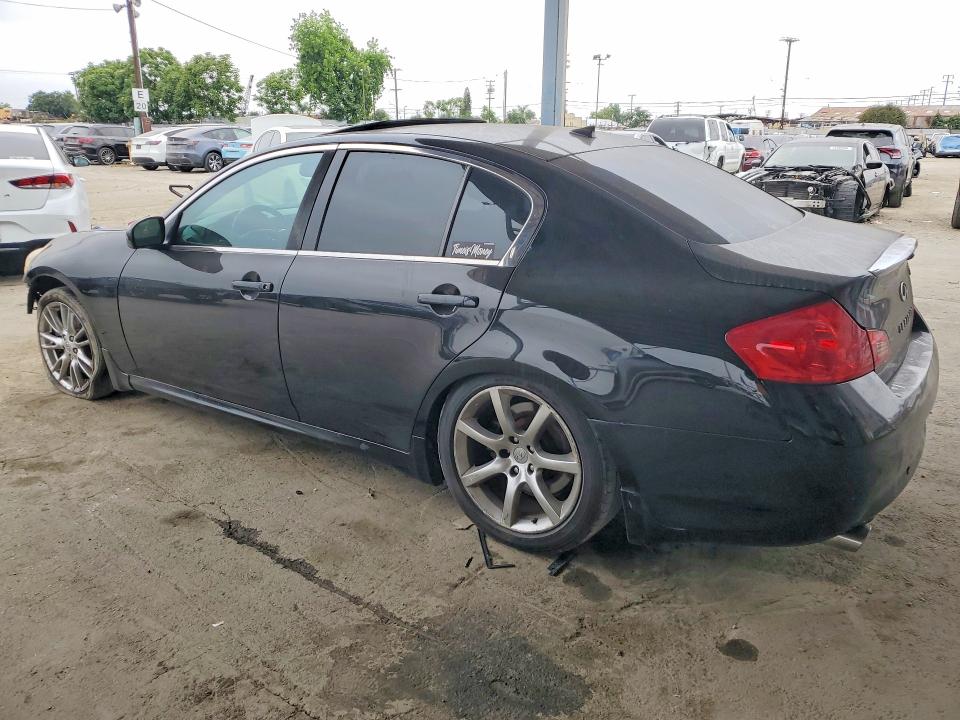 2008 Infiniti G35 VIN JNKBV61EX8M218313 COPART salvage auction — FRONT END, CA - SALVAGE CERTIFICATE, sold $225 on 2026-07-27 (photo 2)