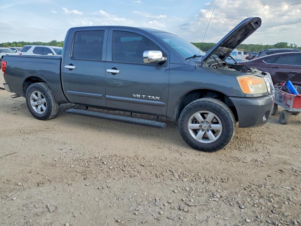 2011 Nissan TITAN VIN 1N6BA0ED6BN315695 COPART salvage auction — REAR END, Ks - Cert Of Title-Salvage, sold $1,100 on 2026-07-02 (photo 4)