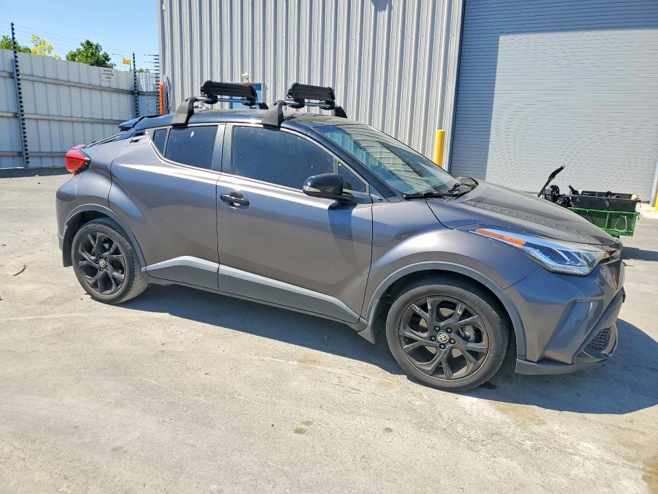2021 Toyota C-hr VIN JTNKHMBX5M1102442 COPART salvage auction — REAR END, Ca - Salvage Certificate, sold $15 on 2026-07-21 (photo 4)