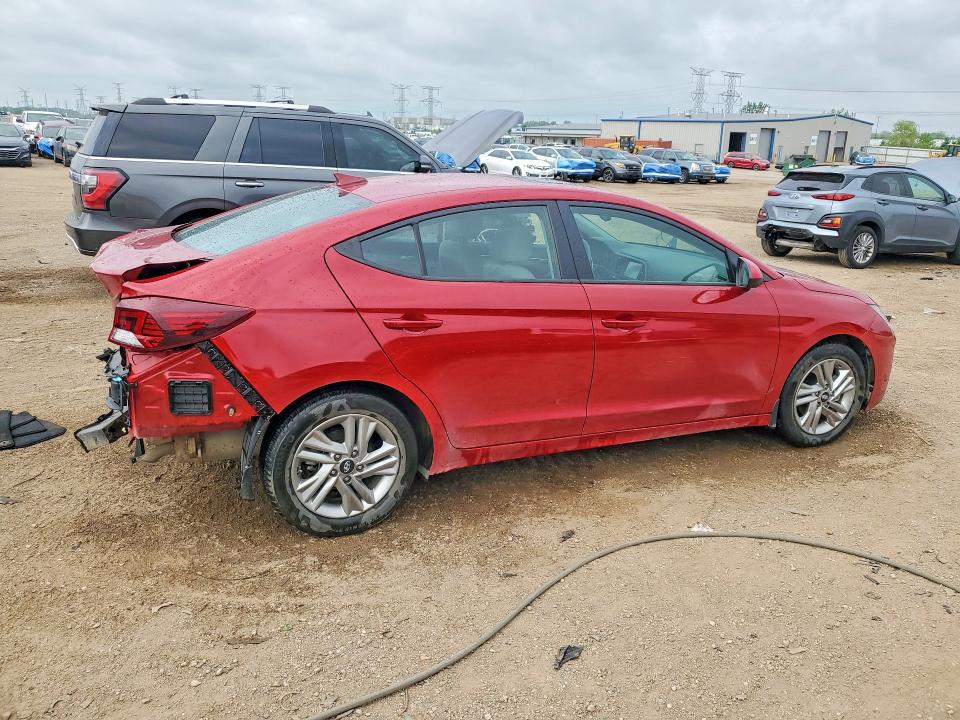 2020 Hyundai VIN KMHD84LF8LU077645 COPART salvage auction — REAR END, Mi - Certificate Of Title, sold $3,000 on 2026-07-16 (photo 3)