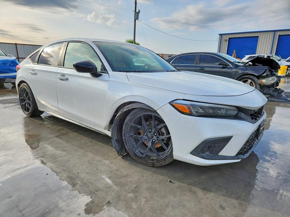 2023 Honda Civic VIN 19XFL2H85PE015182 COPART salvage auction — FRONT END, Tx - Salvage Vehicle Title, sold $8,200 on 2026-08-21 (photo 4)