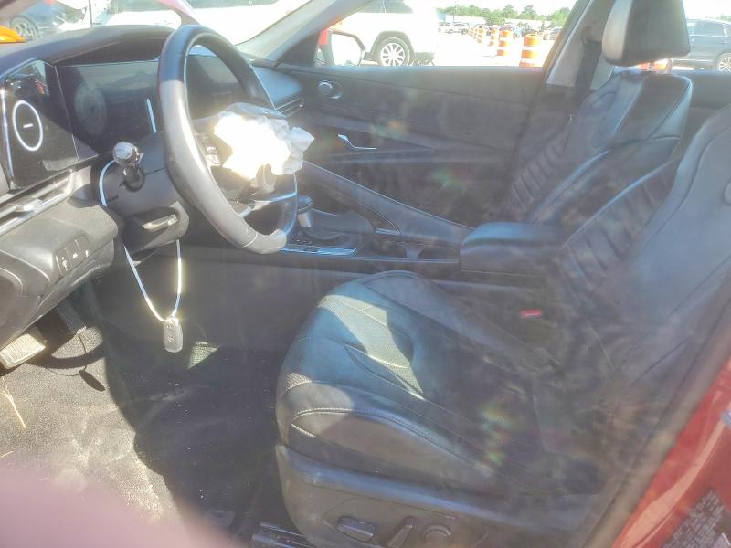 2023 Hyundai Elantra VIN KMHLP4AG7PU509058 COPART salvage auction — FRONT END, Tx - Salvage Vehicle Title, sold $3,250 on 2026-07-02 (photo 7)