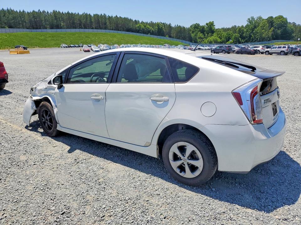 2015 Toyota Prius VIN JTDKN3DU5F0396573 COPART salvage auction — FRONT END, Nc - Salvage Certificate Of Title, sold $175 on 2026-07-30 (photo 2)
