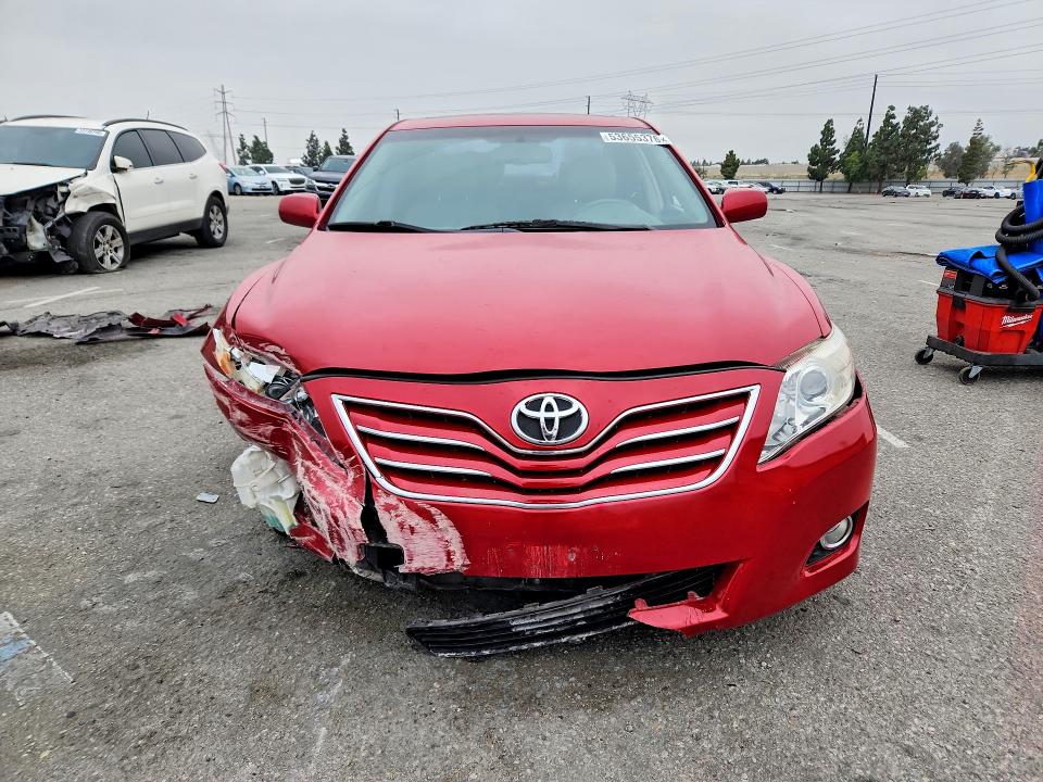 2010 Toyota Camry VIN JTNBK3EK7A3046712 COPART salvage auction — FRONT END, Ca - Salvage Certificate, sold $975 on 2026-07-16 (photo 5)
