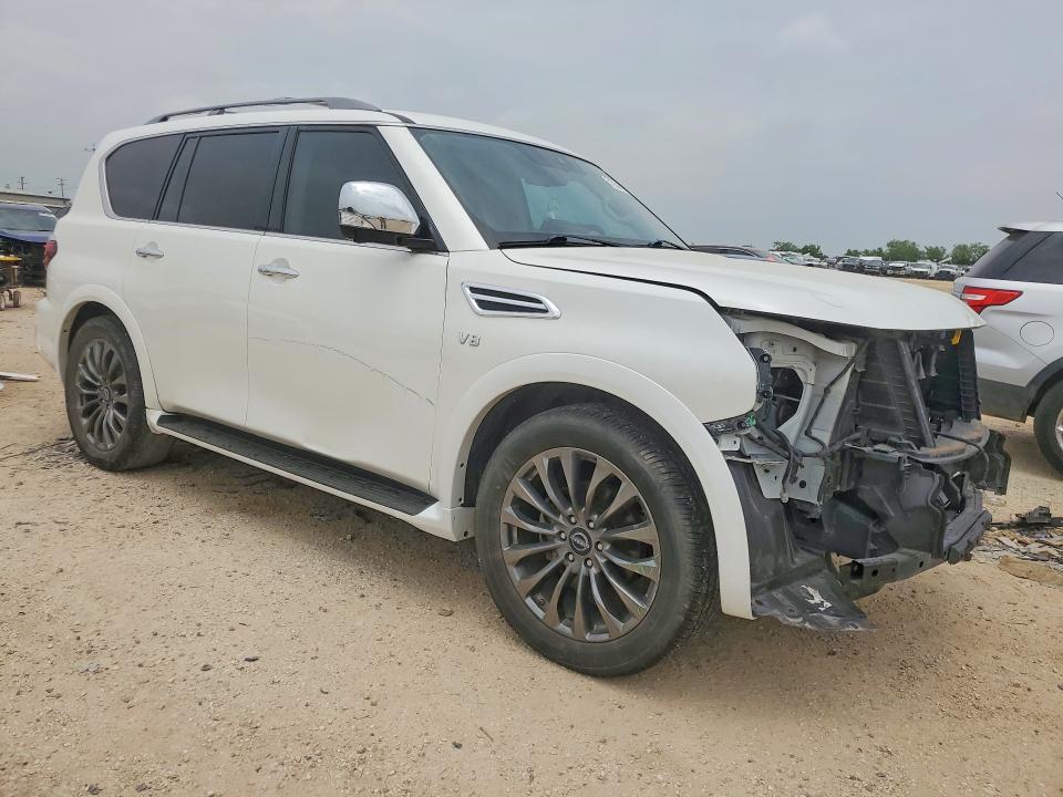 2022 Nissan VIN JN8AY2DAXN9391113 COPART salvage auction — FRONT END, Tx - Salvage Vehicle Title, sold $18,200 on 2026-07-30 (photo 4)