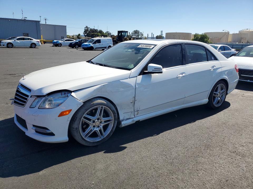 2013 Mercedes-benz E-class VIN WDDHF5KB2DA761969 COPART salvage auction — FRONT END, CA - SALVAGE CERTIFICATE, sold $1,450 on 2026-07-13 (photo 1)