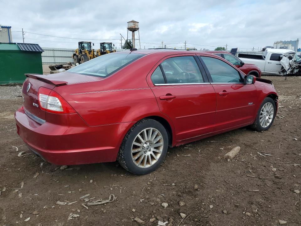 2007 Mercury Milan VIN 3MEHM02147R621408 COPART salvage auction — FRONT END, Il - Salvage Certificate, sold $225 on 2026-07-08 (photo 3)