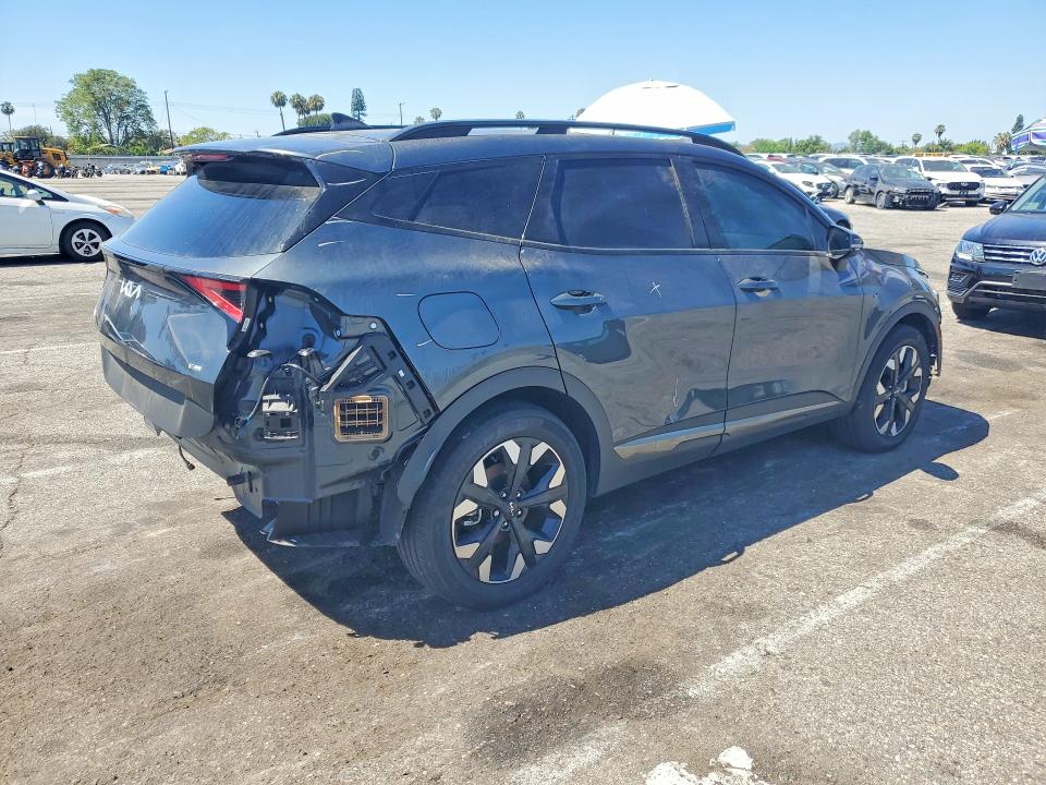 2024 Kia Sportage VIN KNDPYDDH9R7163457 COPART salvage auction — FRONT END, Ca - Salvage Certificate, sold $14,700 on 2026-07-31 (photo 3)