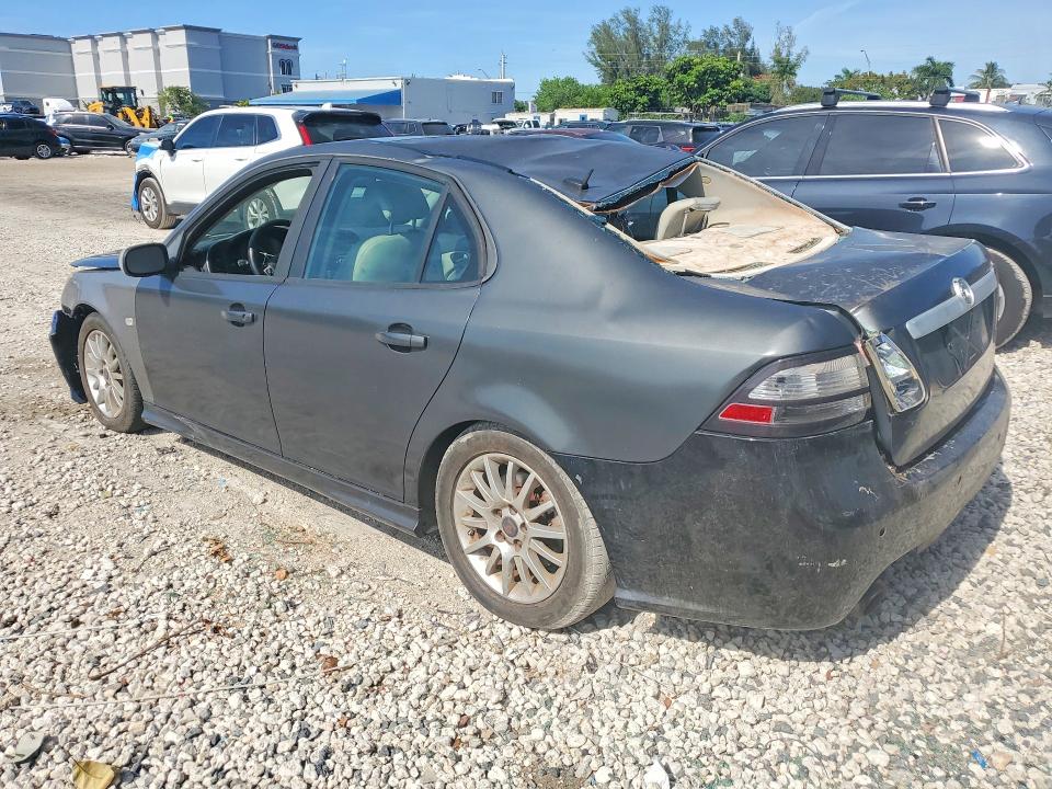 2011 Saab 9-3 VIN YS3FC4CYXB1302248 COPART salvage auction — ROOF, Fl - Cert Of Title Slvg Rebuildable, sold $350 on 2026-07-28 (photo 2)