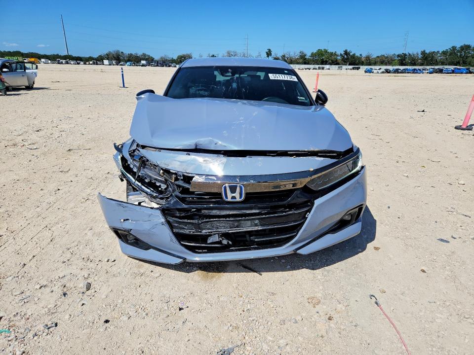 2022 Honda VIN 1HGCV3F24NA031232 COPART salvage auction — FRONT END, Tx - Salvage Vehicle Title, sold $7,100 on 2026-07-09 (photo 5)