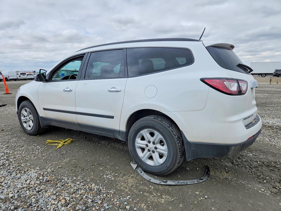 2017 Chevrolet Traverse VIN 1GNKVFKDXHJ301417 COPART salvage auction — FRONT END, NE - CERT OF TITLE-SALVAGE, sold $1,600 on 2026-07-02 (photo 2)