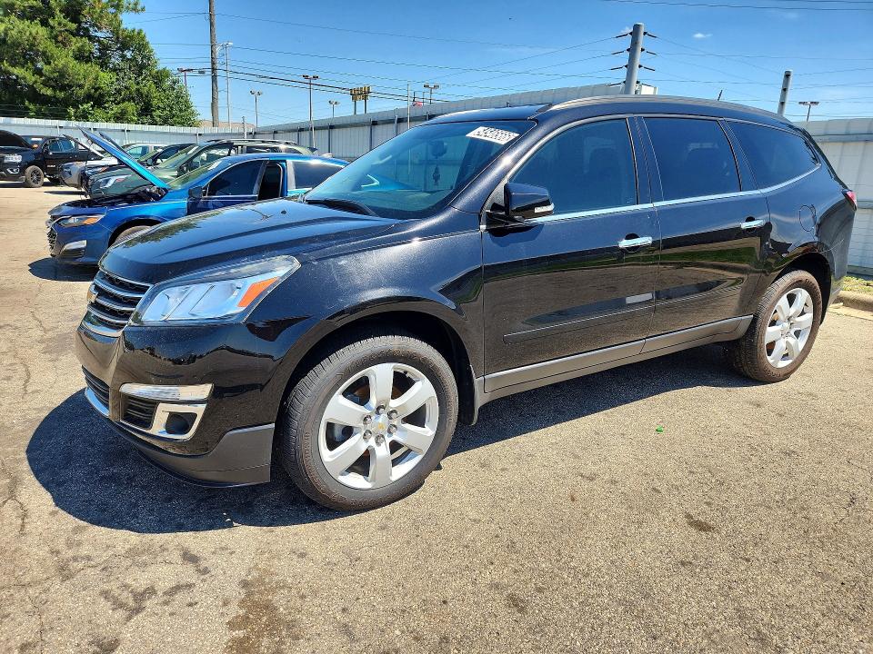2017 Chevrolet Traverse VIN 1GNKRGKD4HJ284317 COPART salvage auction — MINOR DENT/SCRATCHES, OH - CERT OF TITLE-REPOSSESSION, sold $4,250 on 2026-07-09 (photo 1)