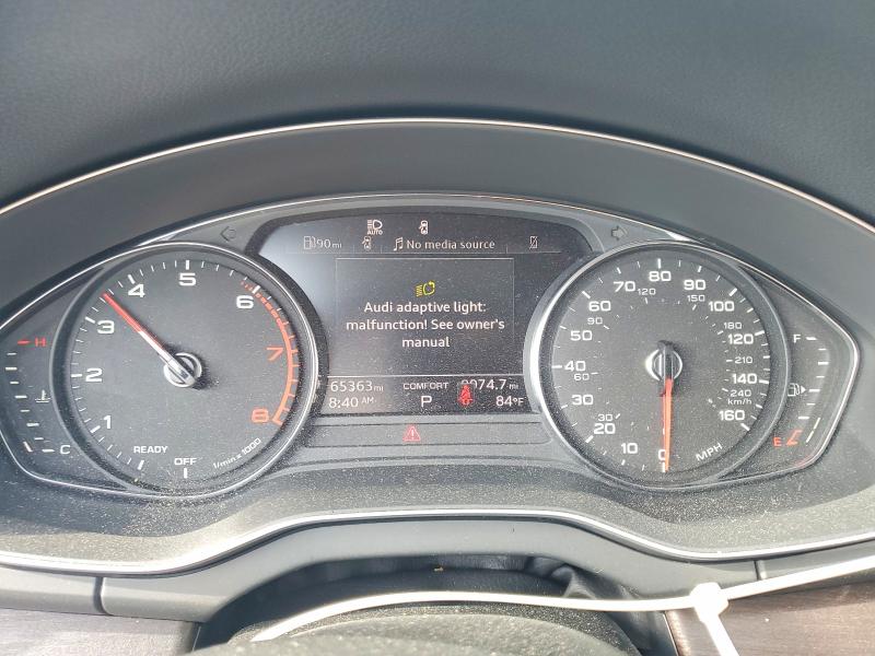 2021 Audi Q5 VIN WA1AAAFY7M2099778 COPART salvage auction — FRONT END, Fl - Certificate Of Destruction, sold $9,800 on 2026-07-08 (photo 9)