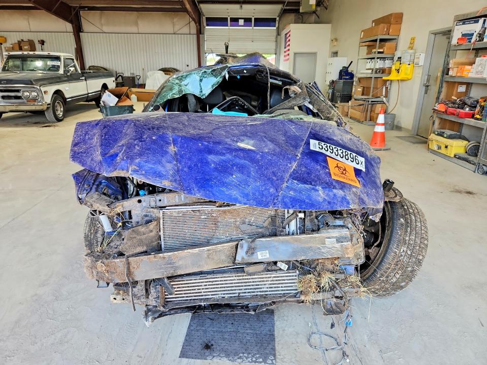 2025 Hyundai Elantra VIN KMHLR4DF8SU060835 COPART salvage auction — ROLLOVER, Pa - Certificate Of Salvage, sold $550 on 2026-07-17 (photo 5)