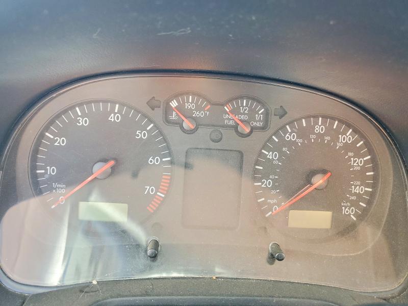 2001 Volkswagen Golf VIN 9BWGT61J114048221 COPART salvage auction — FRONT END, ID - SALVAGE CERTIFICATE OF TITLE, sold $350 on 2026-07-24 (photo 9)
