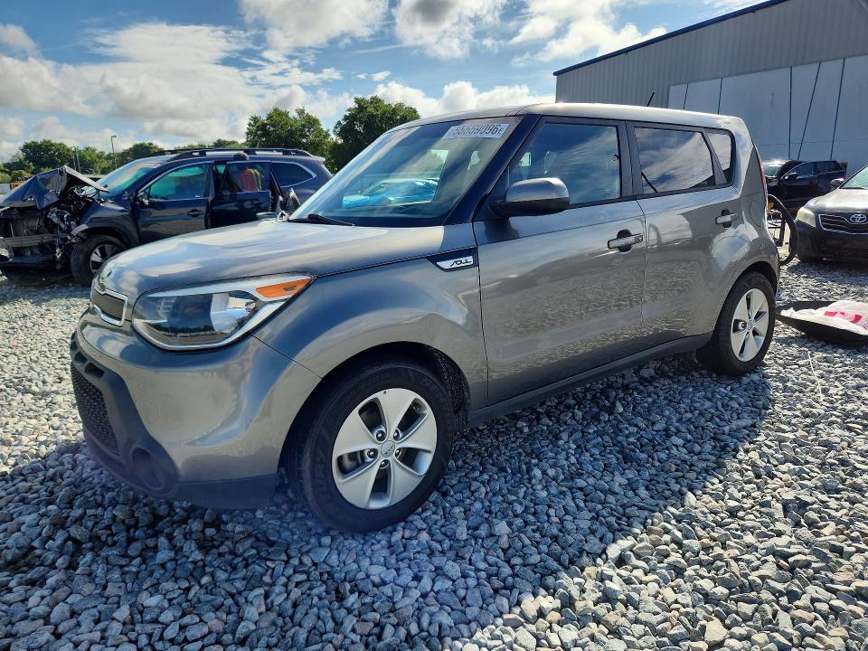 2015 Kia Soul VIN KNDJN2A29F7169144 COPART salvage auction — REAR END, GA - CERT OF TITLE-SALVAGE, sold $900 on 2026-07-08 (photo 1)