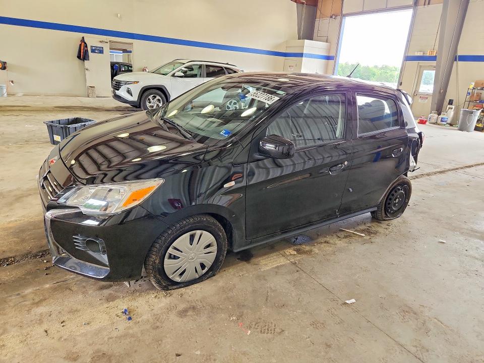 2024 Mitsubishi Mirage VIN ML32AUHJ2RH037627 COPART salvage auction — ALL OVER, Va - Cert Of Title - Salvage, sold $275 on 2026-07-31 (photo 1)