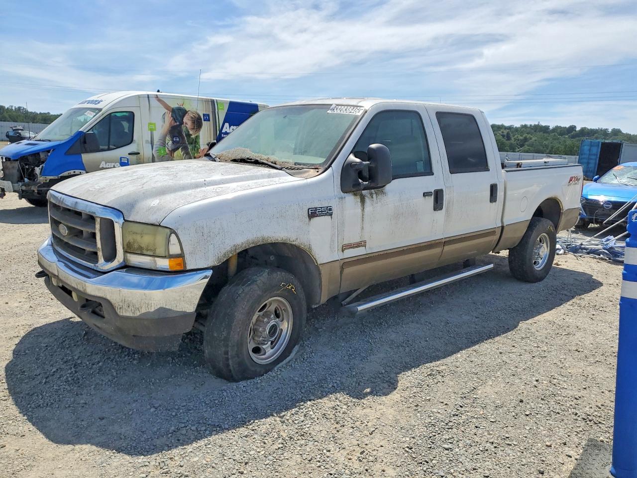2004 Ford F-250 Super Duty VIN 1FTNW21P84EC11306 COPART salvage auction — Mechanical, CA - CERTIFICATE OF TITLE, sold $60 on 2026-07-02 (photo 1)