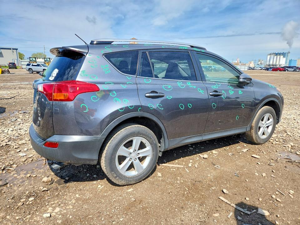 2014 Toyota VIN JTMWFREV7ED041114 COPART salvage auction — HAIL, Il - Salvage Certificate, sold $4,600 on 2026-07-08 (photo 3)