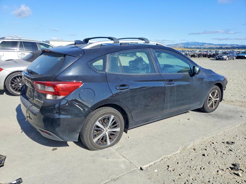 2020 Subaru Impreza VIN 4S3GTAD61L3712031 COPART salvage auction — FRONT END, Ca - Salvage Certificate, sold $675 on 2026-07-09 (photo 3)