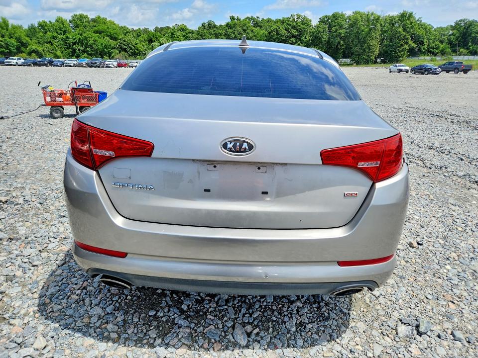 2012 Kia Optima VIN KNAGM4A71C5277279 COPART salvage auction — SIDE, Ga - Cert Of Title-Salvage, sold $525 on 2026-07-09 (photo 6)