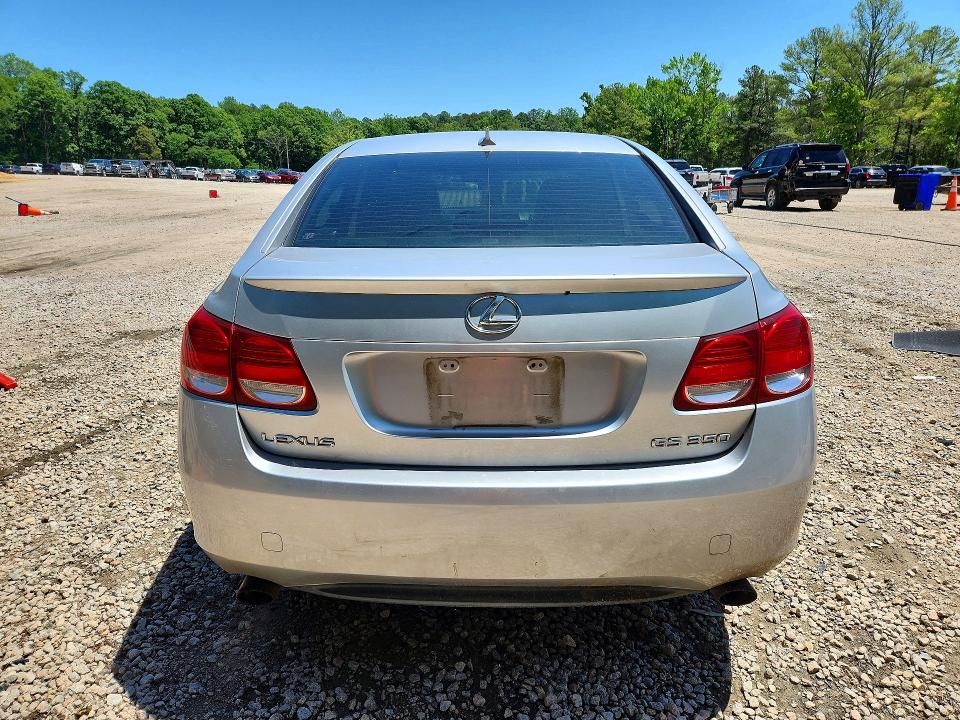 2007 Lexus Gs VIN JTHBE96SX70023611 COPART salvage auction — FRONT END, Nc - Salvage Certificate Of Title, sold $275 on 2026-07-17 (photo 6)