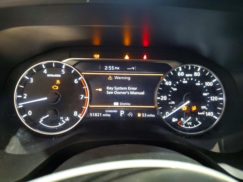 2023 Nissan Rogue VIN JN8BT3BA6PW419716 COPART salvage auction — FRONT END, TX - SALVAGE VEHICLE TITLE, sold $35 on 2026-07-27 (photo 9)