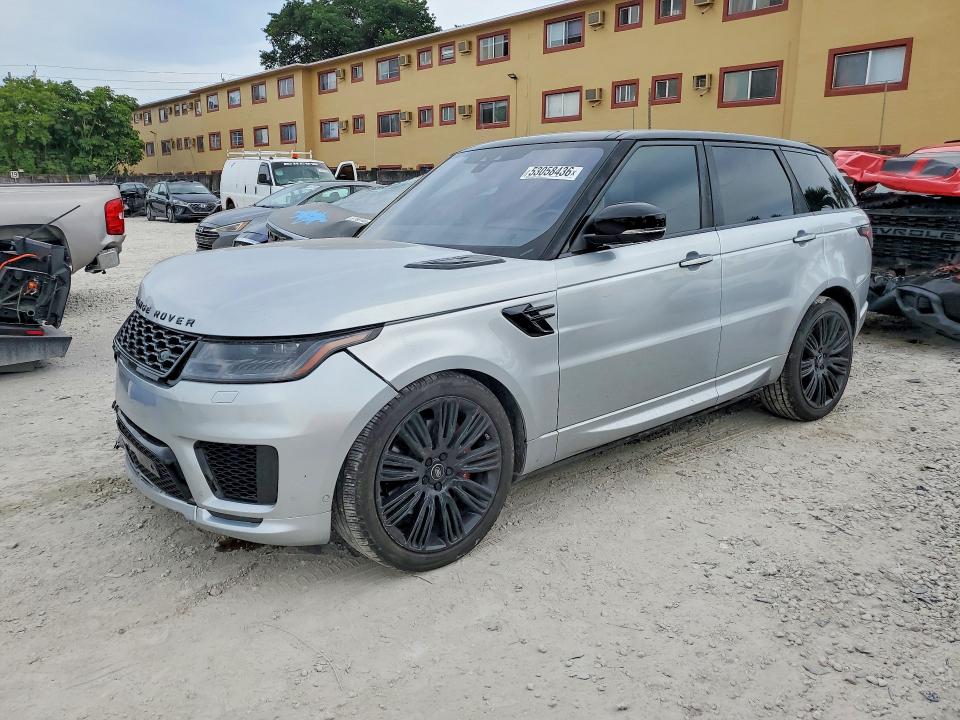 2021 Land rover RANGE ROVER VIN SALWV2SE2MA766613 COPART salvage auction — FRONT END, Fl - Cert Of Title Slvg Rebuildable, sold $18,900 on 2026-07-17 (photo 1)